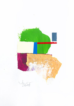 Mischtechnik auf Papier, 2019, Din A4
