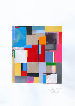 Mischtechnik auf Papier, 2020, 21,0 x 30,0 cm