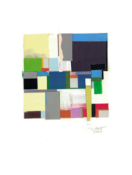 Mischtechnik auf Papier, X, 2020, 40,0 x 30,0 cm